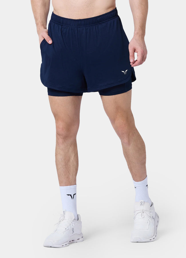 Core Mesh 2-In-1 5" Shorts 2.0 - Navy - Core-Mesh-2-In-1-5-Shorts-2.0---Navy