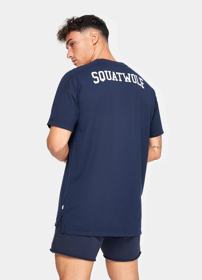 Golden Era Legacy Oversized T-shirt - Navy - Feature1_17e8091d-93e2-4d49-83e3-cf1706aafe3f